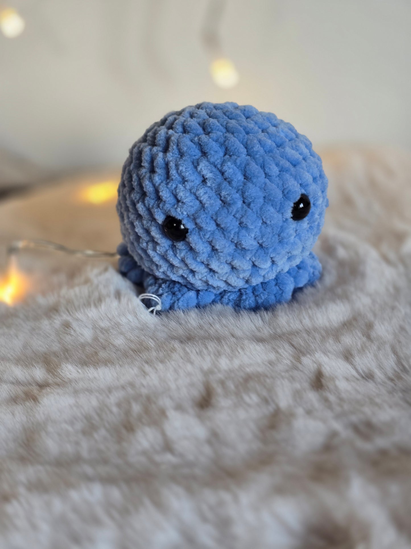 Oktopus Jeansblau