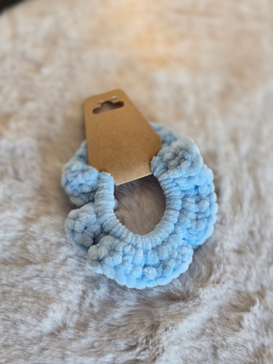 Scrunchie Babyblau