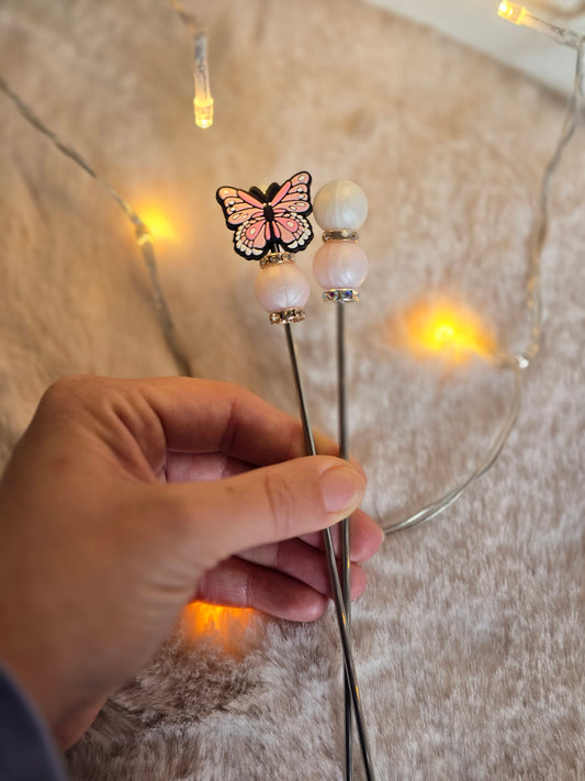 Amigurumi Sticks "Schmetterling"