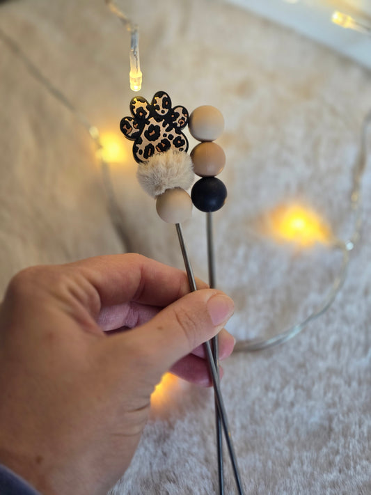 Amigurumi Sticks "Pfote Beige"