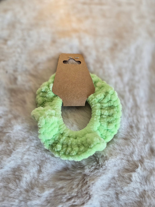 Scrunchie Neongrün