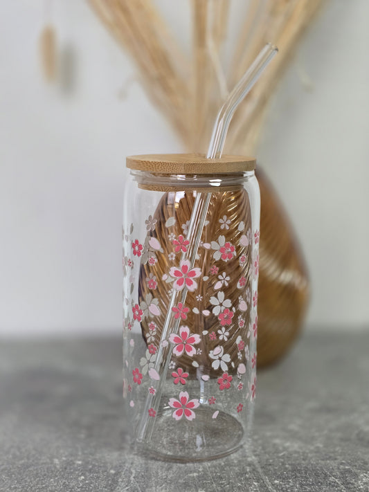 Trinkglas Kirschblüten