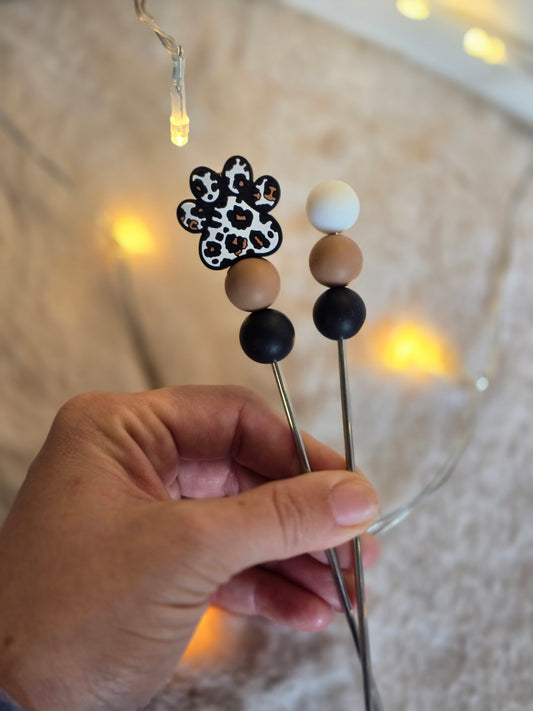 Amigurumi Sticks "Pfote Weiß"