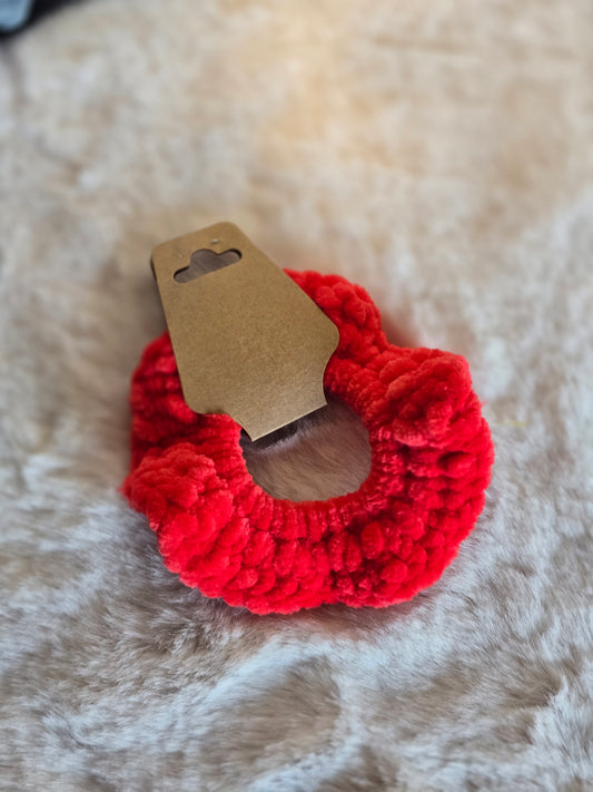 Scrunchie Rot