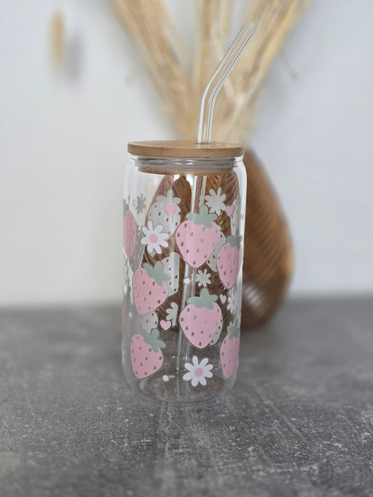Trinkglas "Erdbeere"