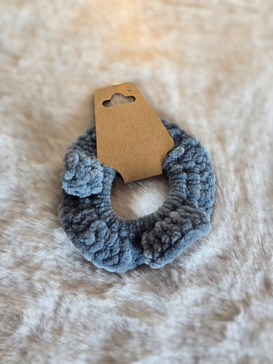 Scrunchie Grau