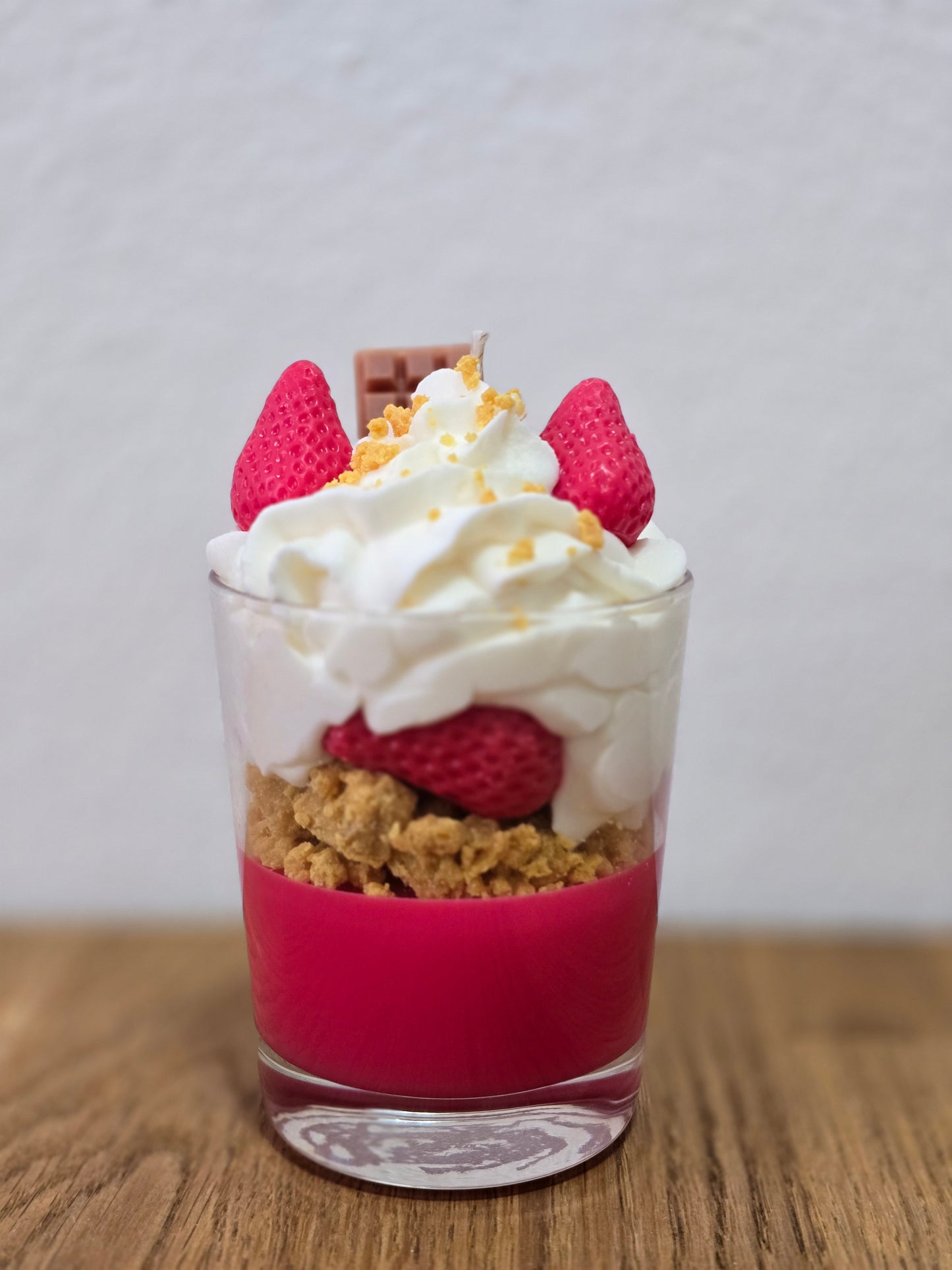Duftkerze "Erdbeer Dessert"