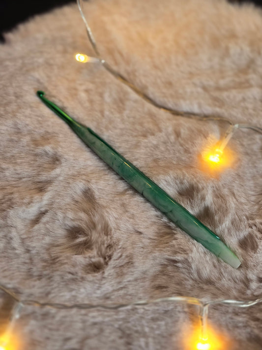 Häkelnadel 4,0mm Grün