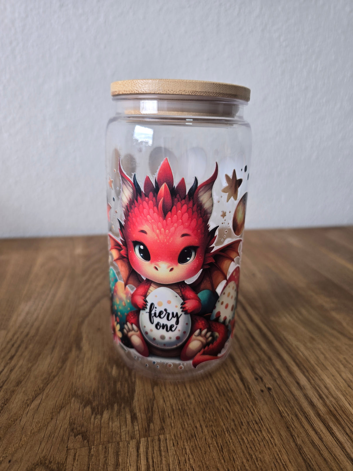 Trinkglas Kunststoff Drache – MaMi Handmade